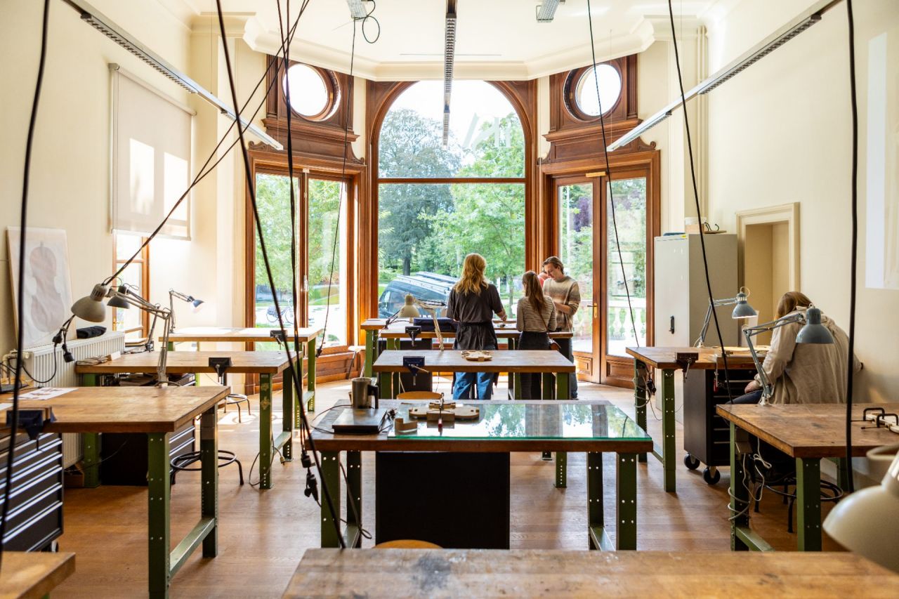 Atelier in het parkhuis